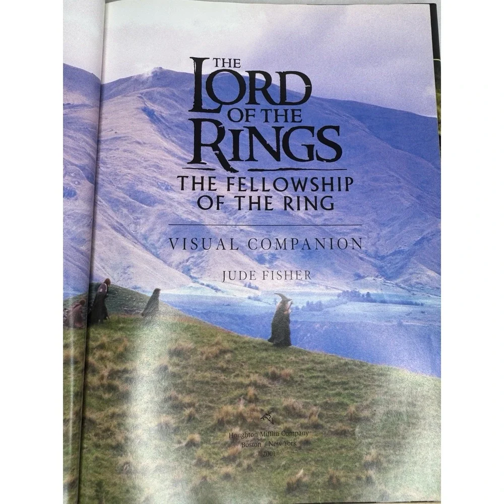Visual Companion To Lord Of The Rings AND Lord Of The Rings Oficial Movie Guide